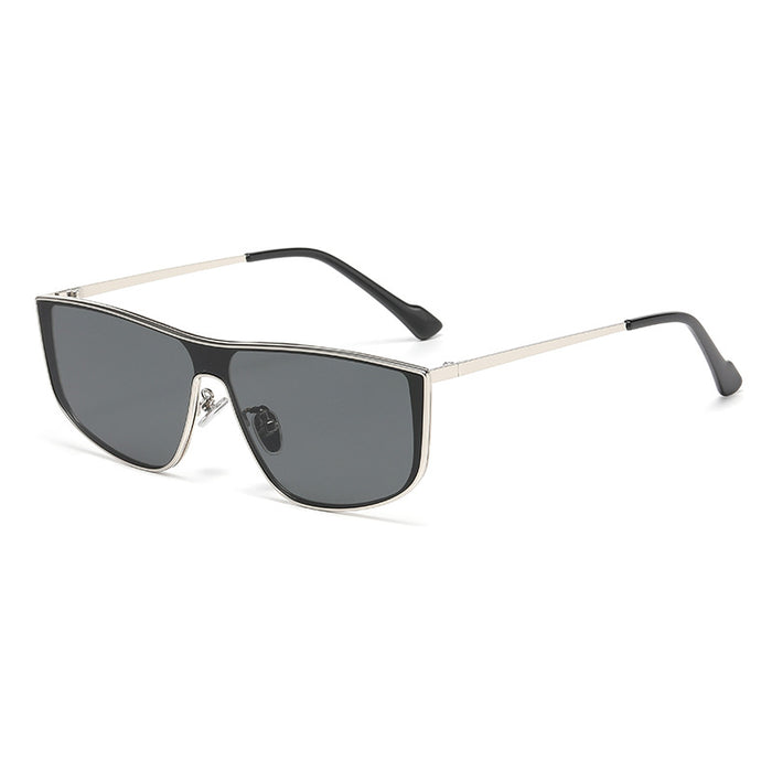 Wholesale Conjoined pilot style street photography sunglasses, fashionable sunglasses, outdoor UV protection