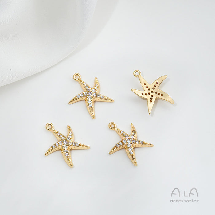 Wholesale Gold pendant, handmade bracelet, ear jewelry, pendant accessories
