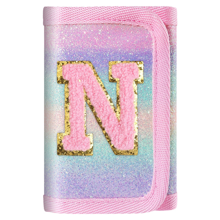 Wholesale Canvas Rainbow Letter Coin Purse Keychain Wallet Unisex Boutique
