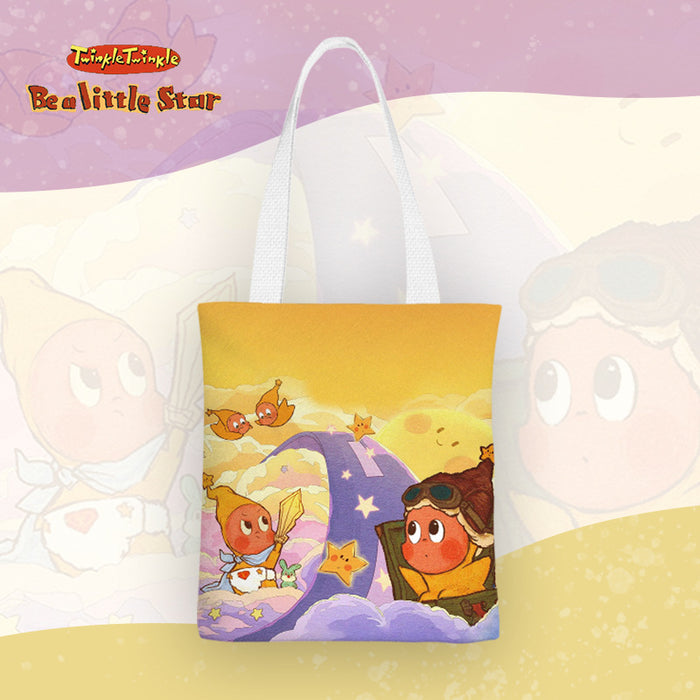 Wholesale Cute cartoon canvas shoulder bags in various colors