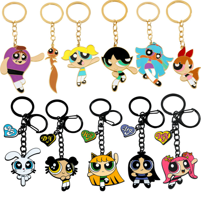 Wholesale Metal Keychain Cartoon Cute (M) JDC-KC-ShaoH010