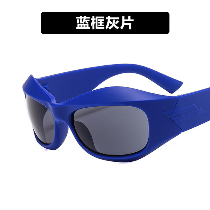 Wholesale Alien curved technology sunglasses trendy sunglasses sunglasses sunglasses