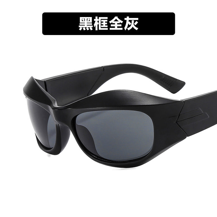 Wholesale Alien curved technology sunglasses trendy sunglasses sunglasses sunglasses
