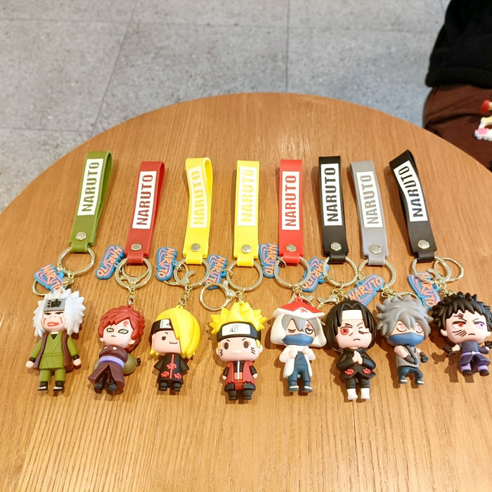 Wholesale Cartoon Doll Silicone Keychain JDC-KC-MingT278