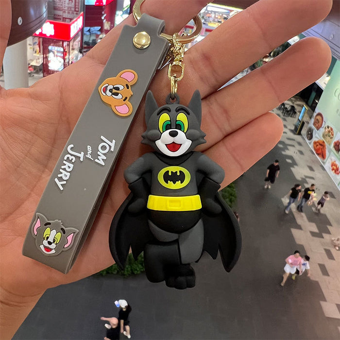 Wholesale PVC Cartoon Doll Keychain JDC-KC-XingS017