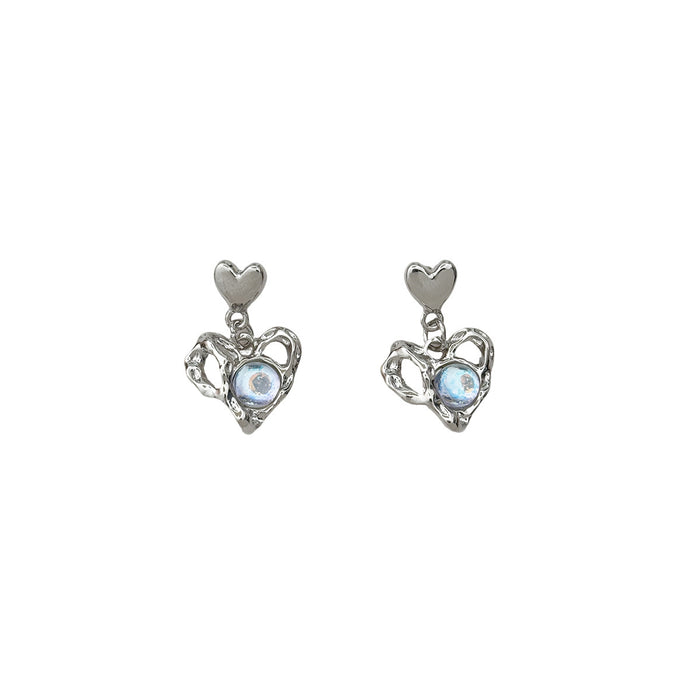Wholesale Love Four Star Rose Heart Earnail Eardrops Versatile Earrings Love Retro