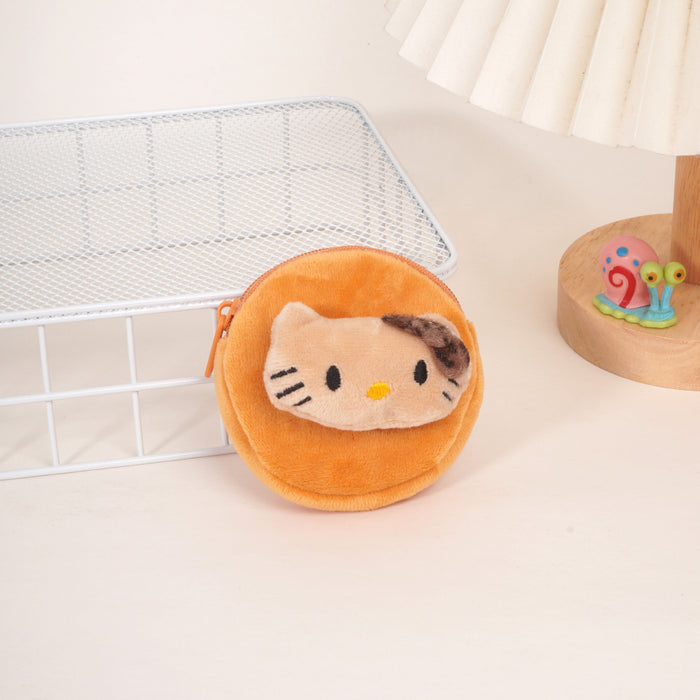 Wholesale Mini plush cute cartoon wallet portable