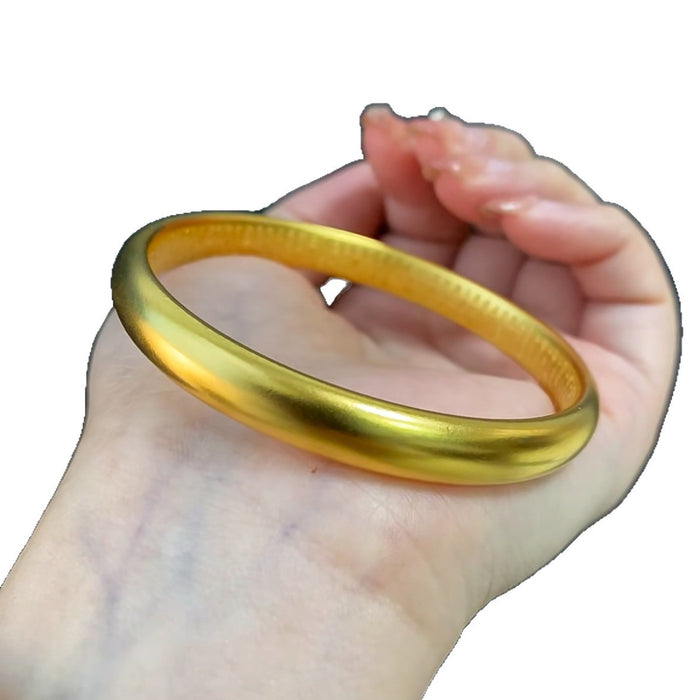Wholesale Heart Sutra Gold Plated Agate Bangle Fashion Accessory Gift For Her Boutique Resale