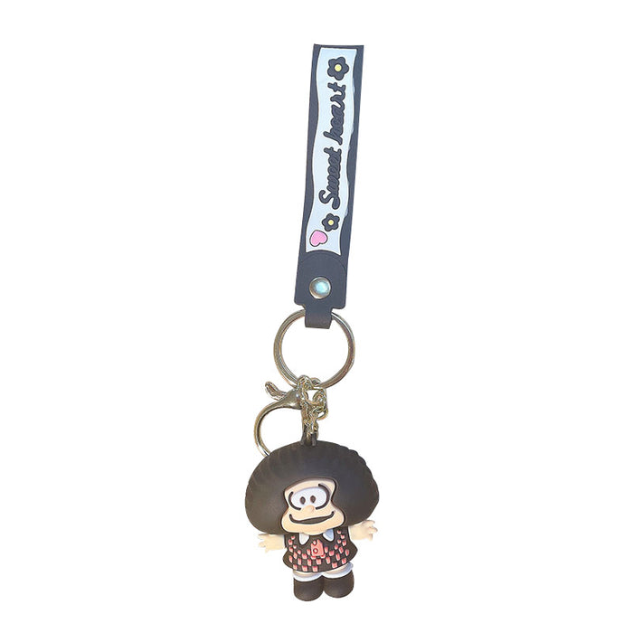 Wholesale Cartoon PVC Doll Keychain JDC-KC-JinGe092