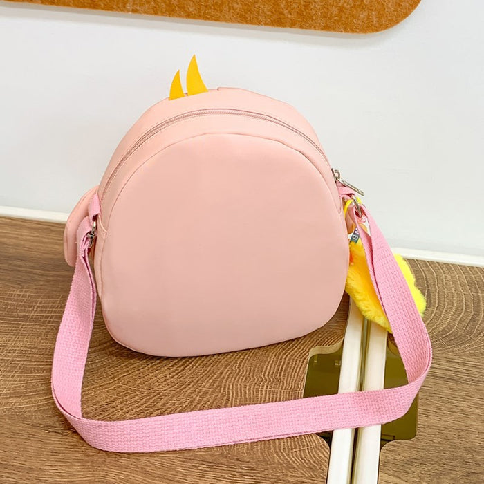 Wholesale  Penguin Cartoon Small School Bag Female Canvas Crossbody Bag Female