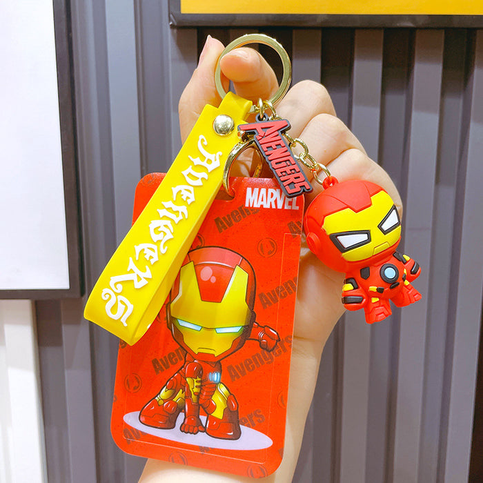 Wholesale Cartoon Glue Animation Creative Keychain JDC-KC-LeZi009