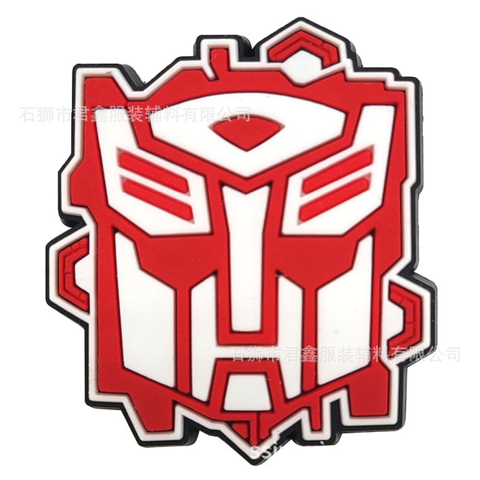 Wholesale 50pcs Cartoon Hole Shoes Buckle Decorative Buckle  Shoes Charms