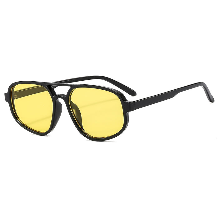 Wholesale  Sunglasses  Tea Sunglasses Women's Advanced Sense  Anti-UV Sunglasses