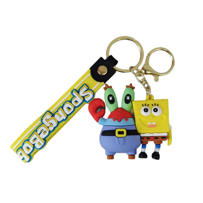 Wholesale Cartoon Doll Silicone Keychain JDC-KC-MingT057