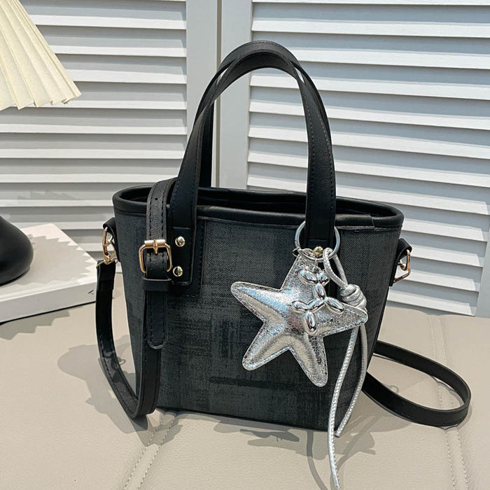 Wholesale Pu Leather Street Fashion Crossbody Bag Horizontal Square Handbag Fashion Accessory