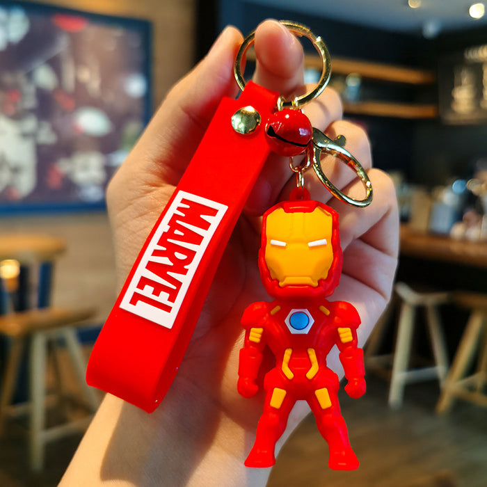 Wholesale Cartoon Doll Silicone Keychain JDC-KC-Tingm227