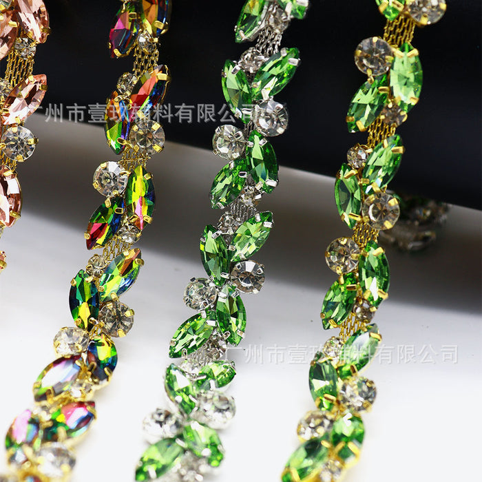 Wholesale DIY Rhinestone Claw Chain Clothing Accessories