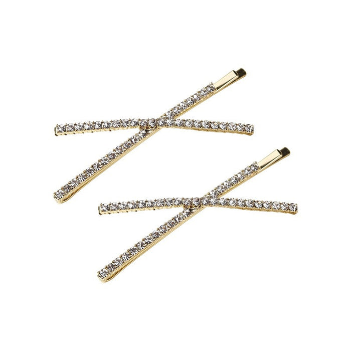 Wholesale Hairclip Simple Clip Rhinestone Bangs Clip Side Clip Girl's Top Clip Women's Hairpin