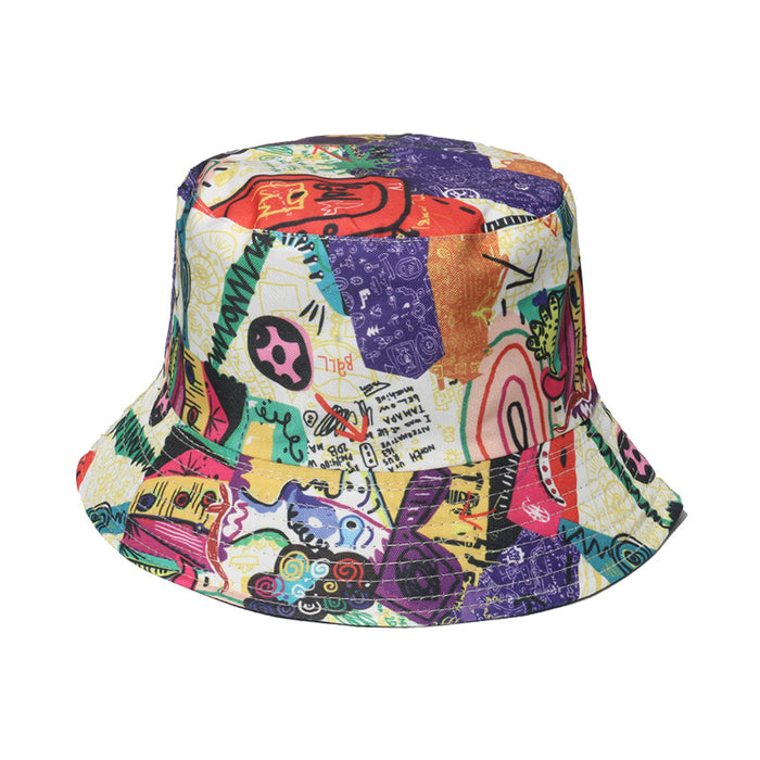 Wholesale Printed Cartoon Bucket Hats JDC-FH-Yuanb026