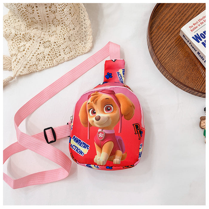 Wholesale Children's Chest Bag Cartoon Paw Patrol Mini Coin Purse Cute Accessory for Boys and Girls, Single Shoulder Crossbody Bag