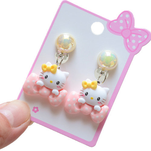 Wholesale children' s cute cartoon  earrings