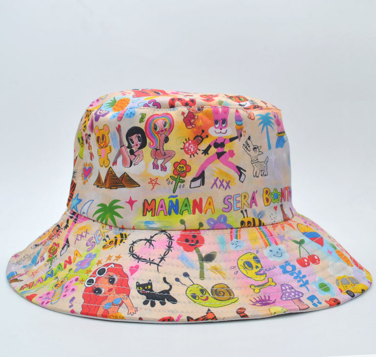 Wholesale Printing Polyester Fashionhat Bucket Hat Sun Protection JDC-FH-SS003