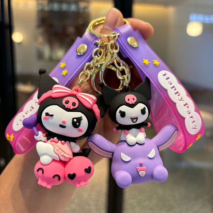 Wholesale Cartoon pvc Doll Pendant Ornaments Keychains
