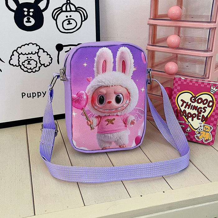 Wholesale Cartoon Crossbody Bag Soft Cute Large Capacity  Bag