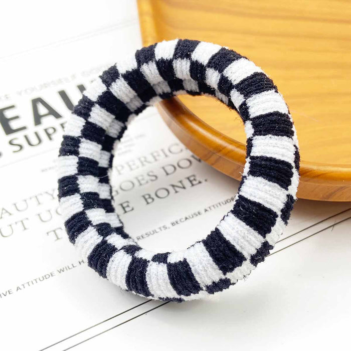 Wholesale 10pcs High elasticity thickened and durable hair tie