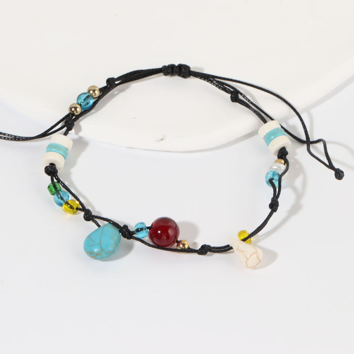 Wholesale Bracelet with double layered exquisite ankle bracelet