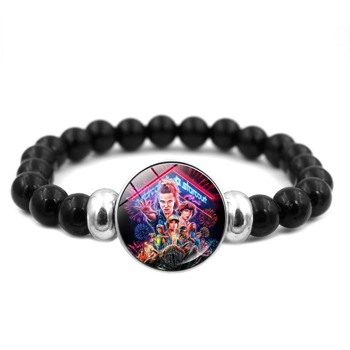Wholesale Movie-themed series of stylish and versatile resin beaded bracelets