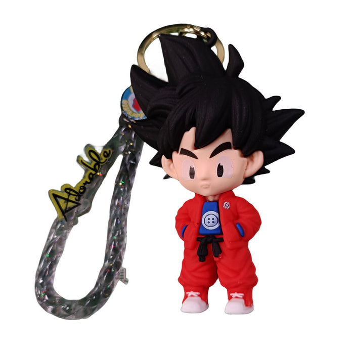 Wholesale Silicone Cartoon Doll Keychain JDC-KC-MingT092