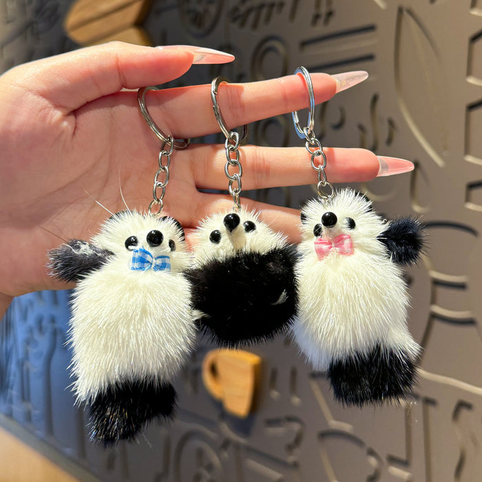 Wholesale Plush Mink Keychain JDC-KC-ZhiZ003