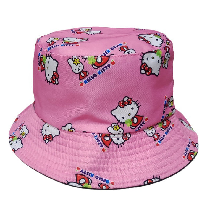 Wholesale Cartoon Print Cotton Bucket Hat JDC-FH-BoD017