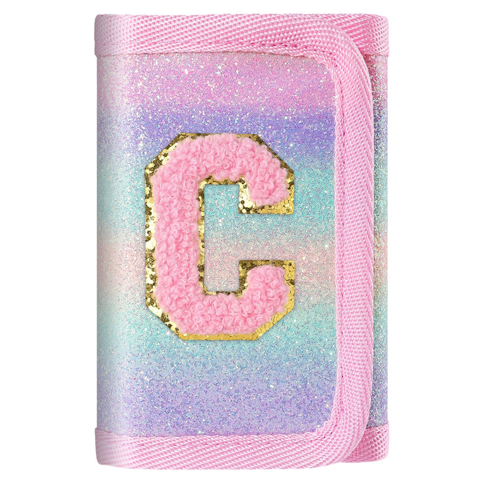 Wholesale Canvas Rainbow Letter Coin Purse Keychain Wallet Unisex Boutique