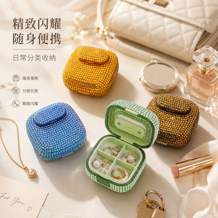 Wholesale Plastic Pill Box Portable 2 Compartment Sealed Medicine Case For Travel And Everyday Use