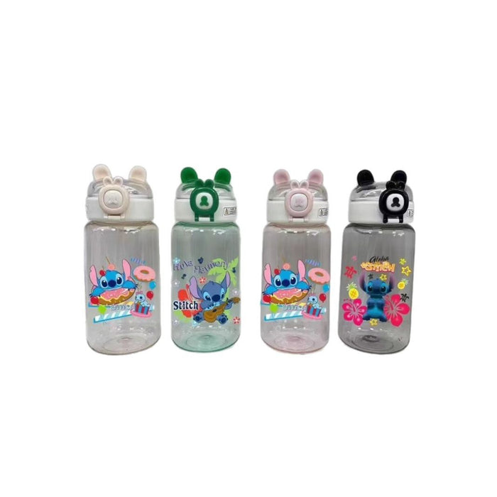 Wholesale cartoon plastic cup large capacity handle Tumblers cup