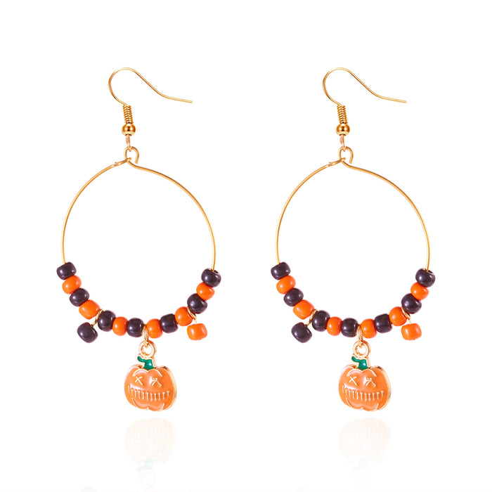 Wholesale Girls'  Gifts  Earrings Pumpkin Ghost Earrings