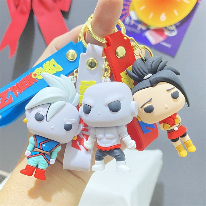 Wholesale PVC Cartoon Doll Keychain JDC-KC-WuYi267