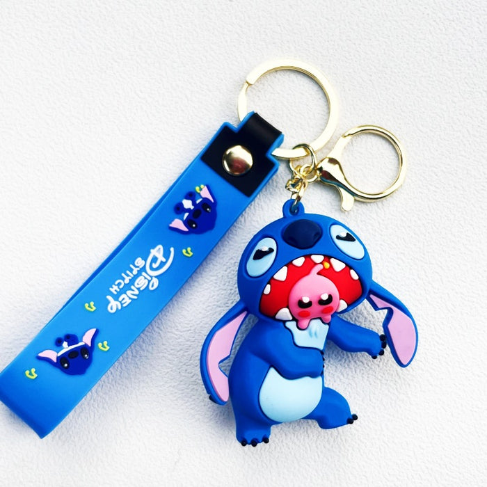 Wholesale PVC Cartoon Doll Keychain JDC-KC-WuYi013