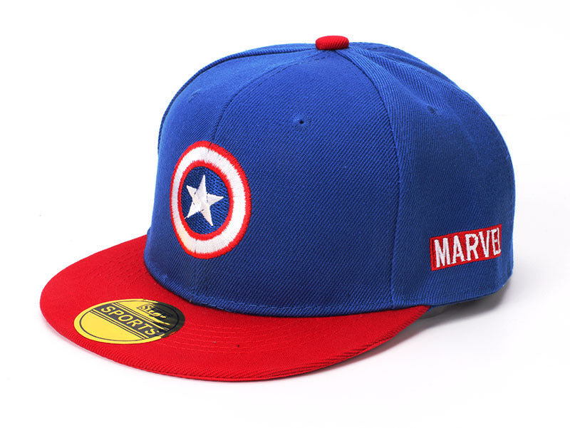 Wholesale Royal Blue Kids Baseball Cap Unisex Adjustable Wide Brim Cartoon Hat Chic Summer Hip Hop Everyday Style