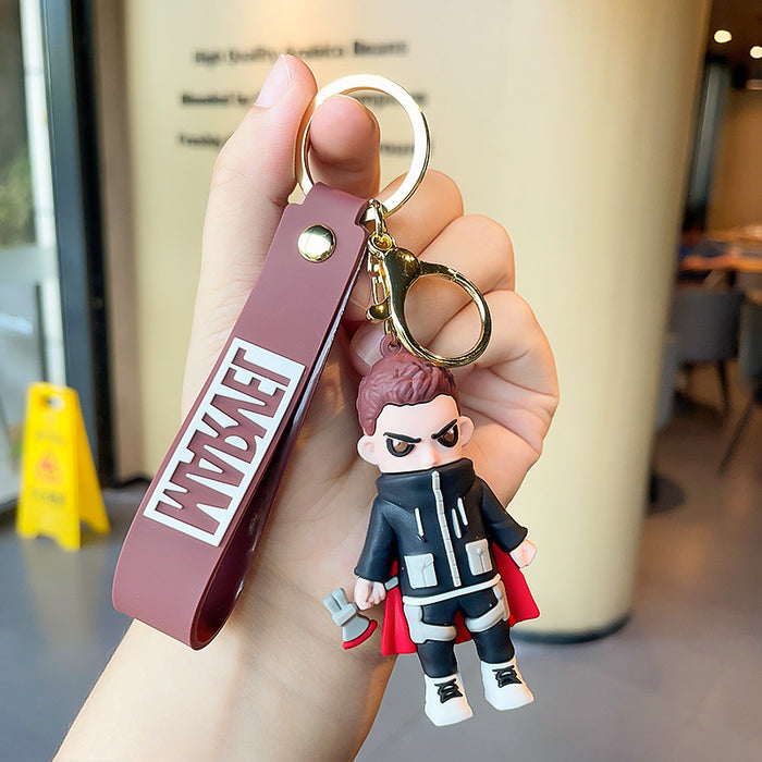 Wholesale Cartoon Doll PVC Keychain JDC-KC-YuanD003