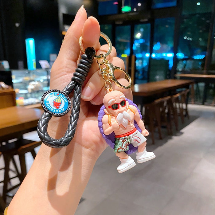 Wholesale Anime PVC Keychain Cute Figure Bag Charm And Car Key Accessory Decorative Gift