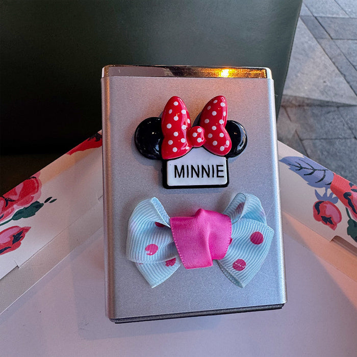 Wholesale Cartoon pen holder, creative, fashionable, cute, bow tie storage rack, office desk