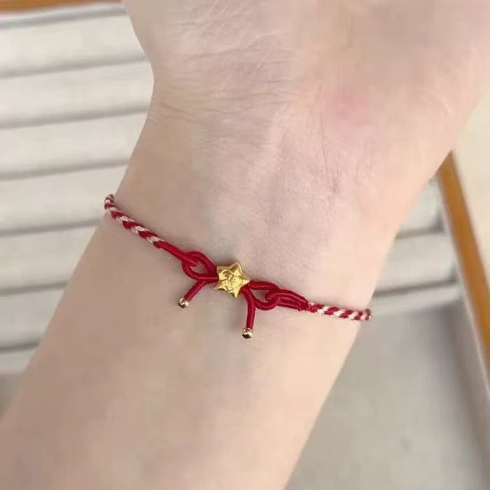 Wholesale Red Rope Bracelet Women's Handheld Jewelry