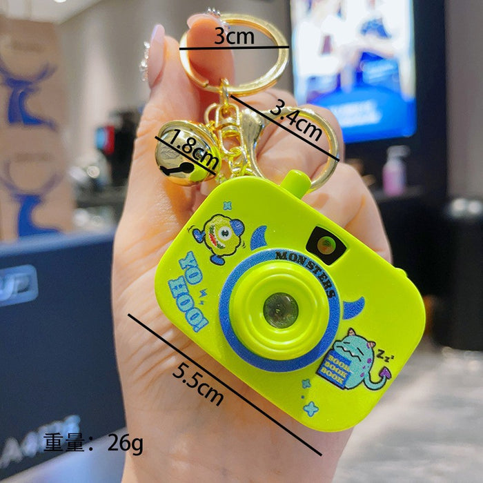 Wholesale Plastic Cartoon Camera Keychain(S) JDC-KC-Aile002