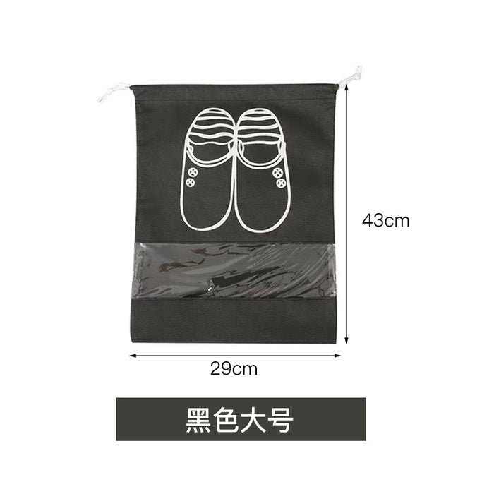 Wholesale Storage Bag Non-woven Storage Bag Thickened Dustproof Shoe Bag Travel Portable JDC-SB-ZhuoYue002