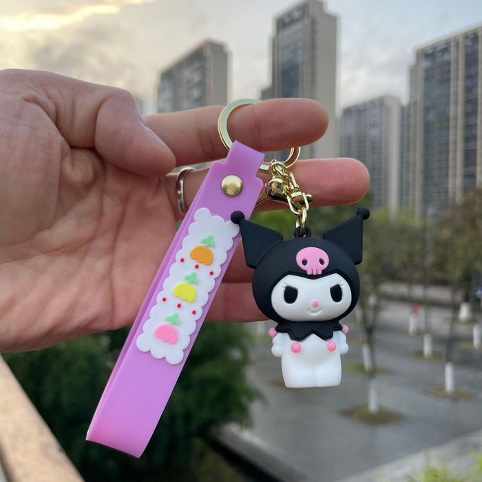 Wholesale Cartoon figurine hanging decoration creative keychain backpack pendant