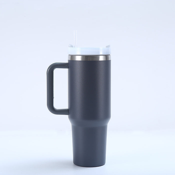Wholesale 40oz handle car cup double-layer stainless steel ice bullies cup large-capacity thermos cup