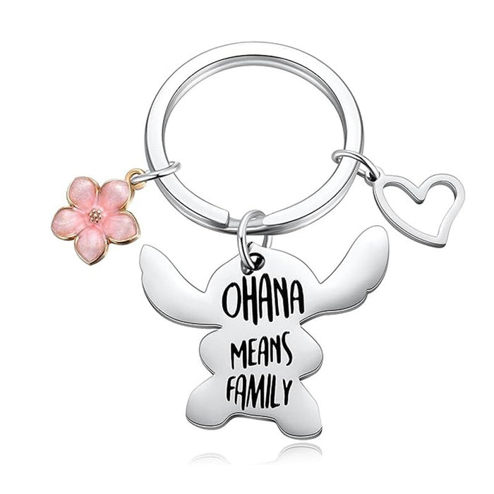 Wholesale You Are My Sunshine Pendant Necklace Love Stainless Steel Keychain JDC-KC-Mingl003